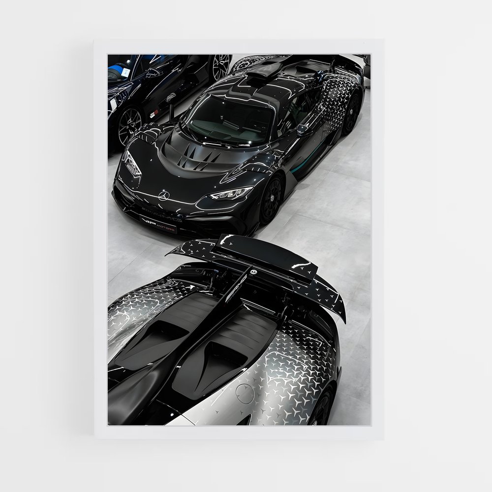 Poster splendide Amg one – affiche Mercedes (vue 3)